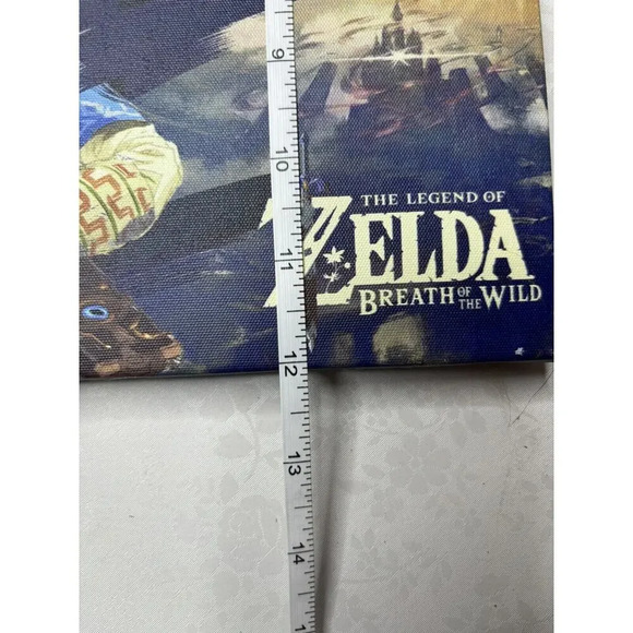 Zelda & LINK The Legend of Zelda Breath of the Wild Nintendo 12x12 - Picture 4 of 4
